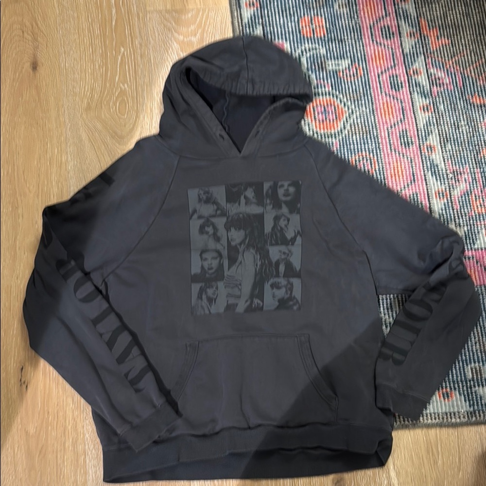 Taylor Swift Black Graphic Sweatshirt Hoodie
